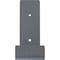 Ekena Millwork Steel Hanging Shelf Bracket, Hammered Light Blue 2"W x 6"D x 5 1/2"H BKTM02X06X05HSHLB - alternate 4